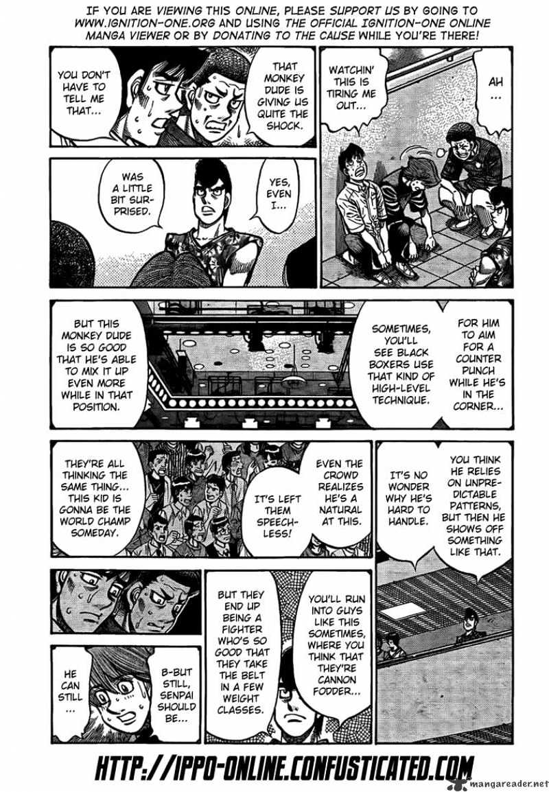 Hajime no Ippo: Fighting Spirit, Chapter 878 image 12